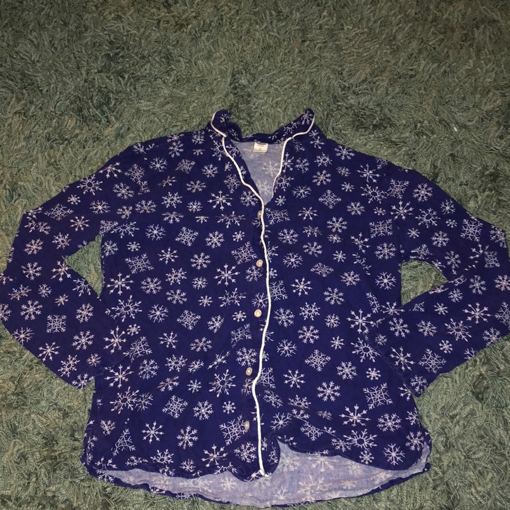 Snowflake PJ shirt